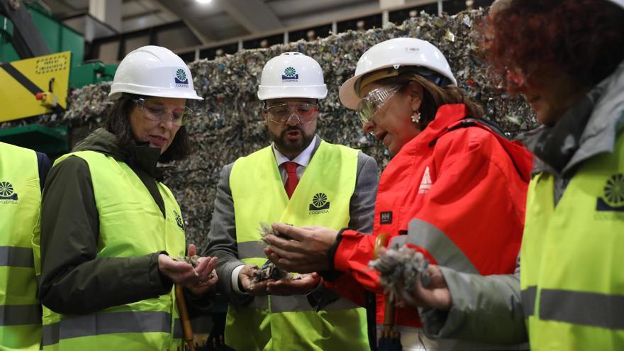 Así fue la inauguración de la plantona de Cogersa