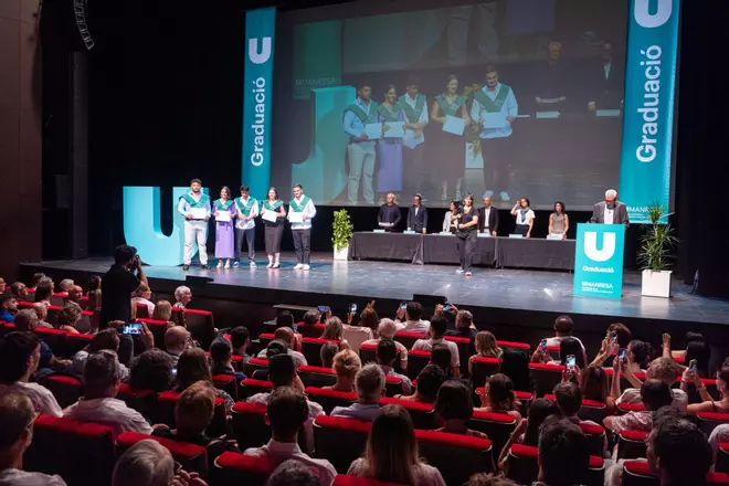 Les millors imatges de l'acte de graduació de la UManresa