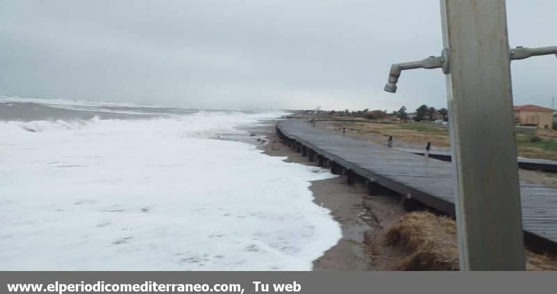 Efectos del temporal marítimo en Castellón