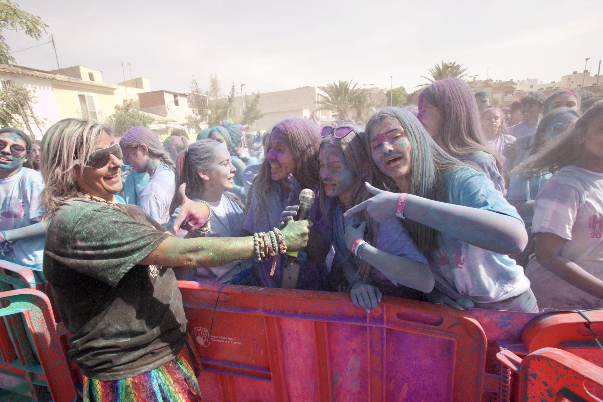 ‘Holi Life’, la carrera del color en Cabezo de Torres