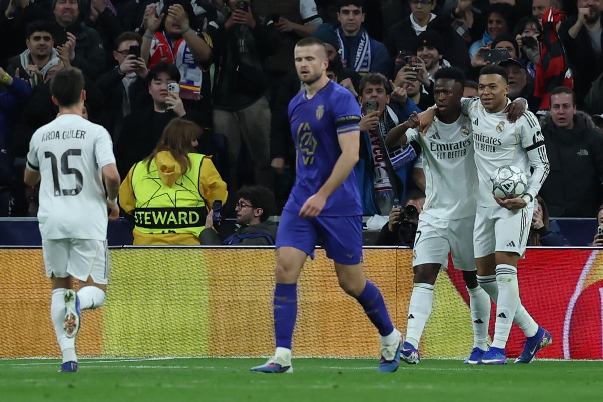 Champions: Real Madrid - Mónaco, en imágenes