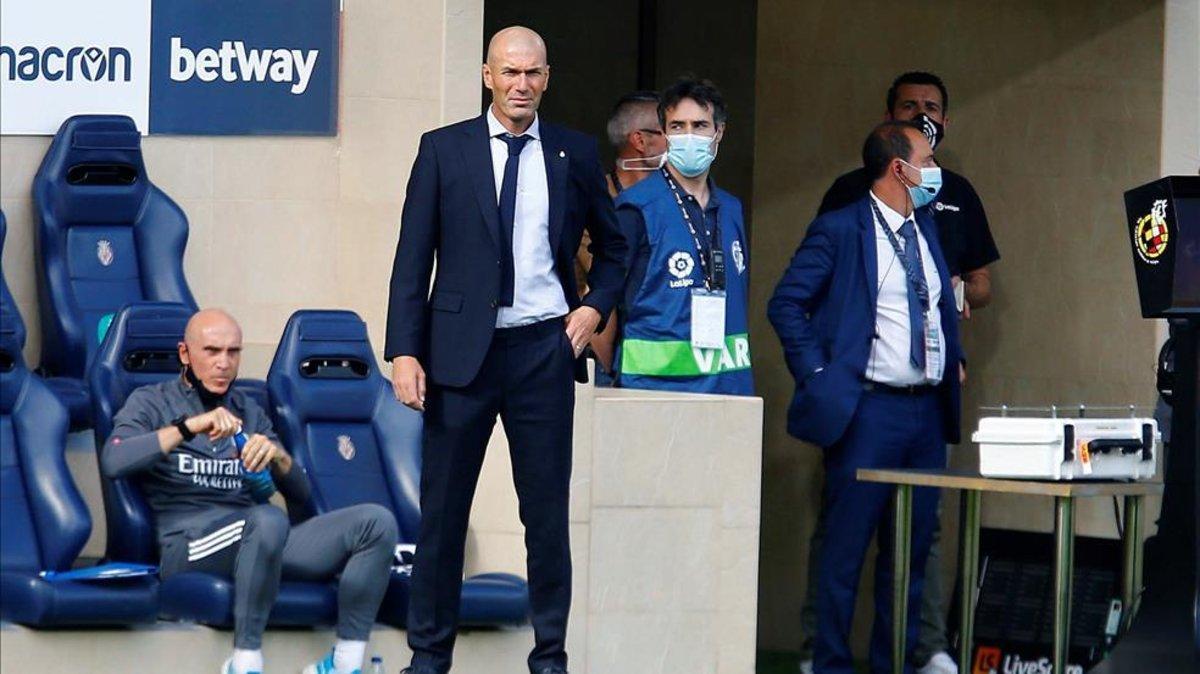 Zidane quedó satisfecho con el resultado del equipo