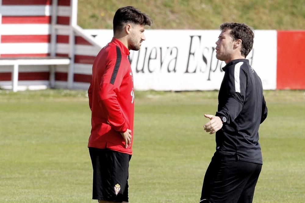 Galería entrenamiento Sporting