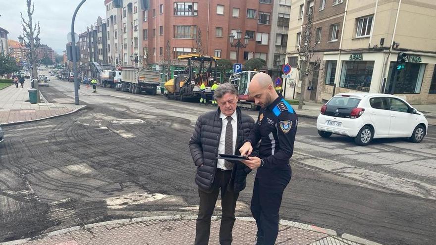 Reordenan el tráfico en la avenida del Mar para mejorar la seguridad