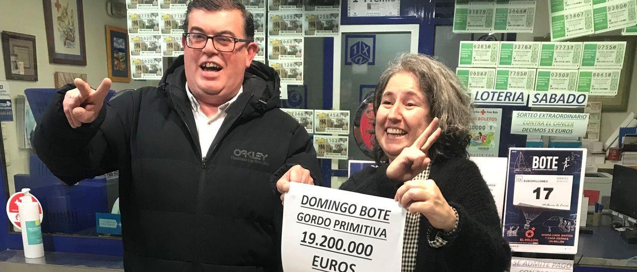 Hablan los loteros que repartieron 19,2 millones de euros en Gijón: "Es una felicidad haber dado el premio pero es difícil saber quién es el agraciado"