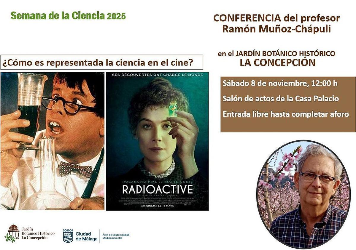 Cartel de la conferencia.
