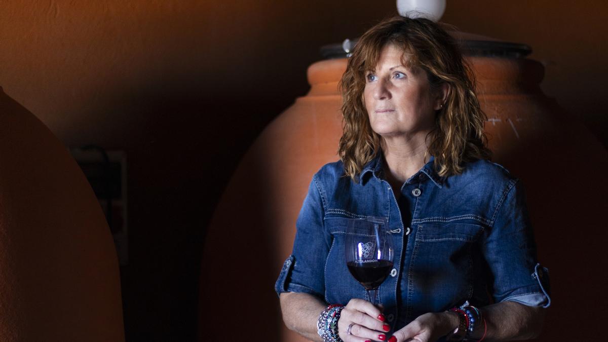 La valenciana Rosalía Molina dirige la bodega de Manchuela Altolandon.