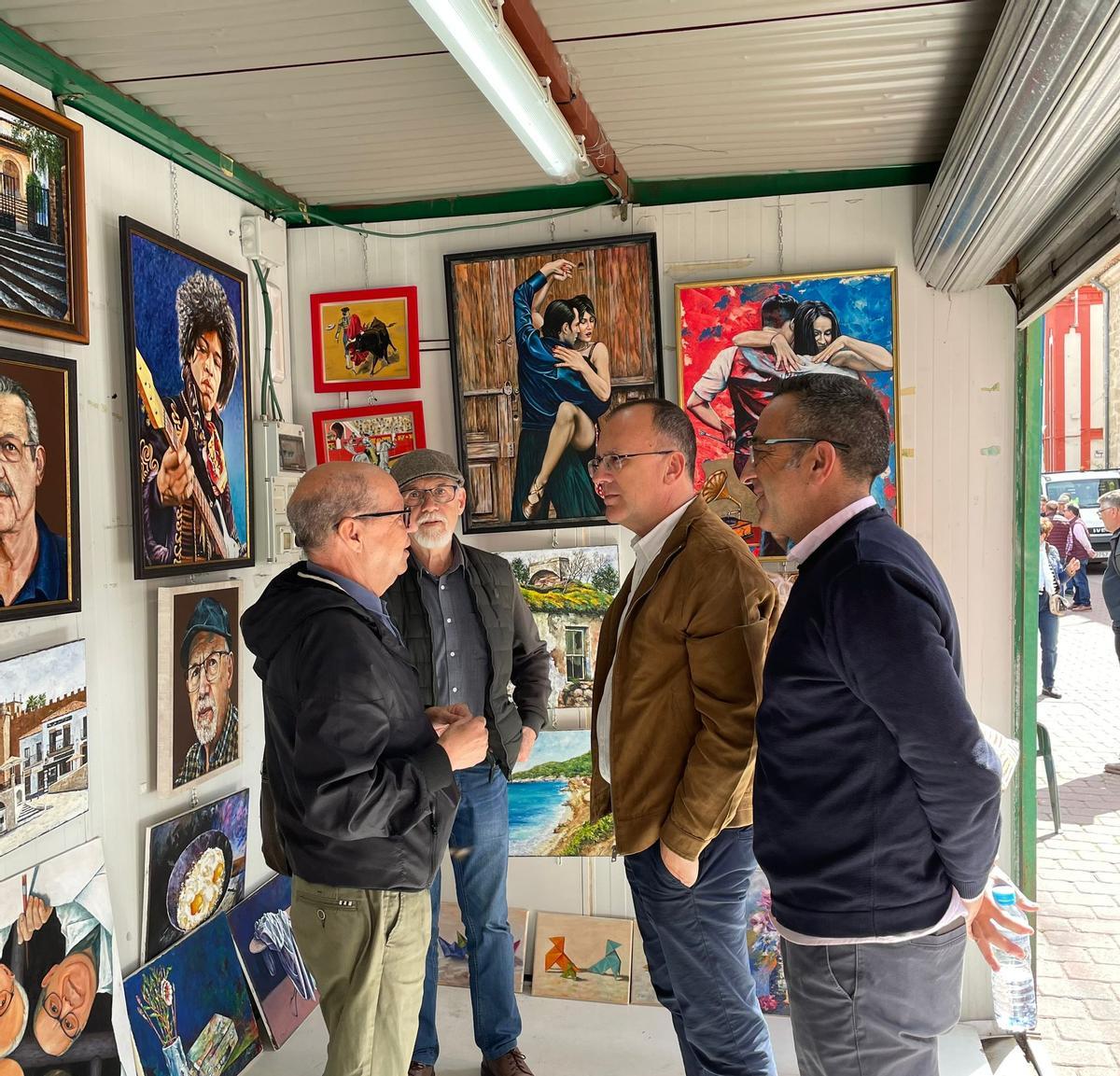 Fotogalería | La Feria de Arte exhibirá las obras de 19 artistas en la plaza del Jardincillo