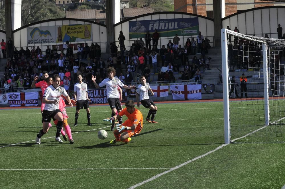 El partido entre el Caudal y la Cultural Leonesa, en imágenes