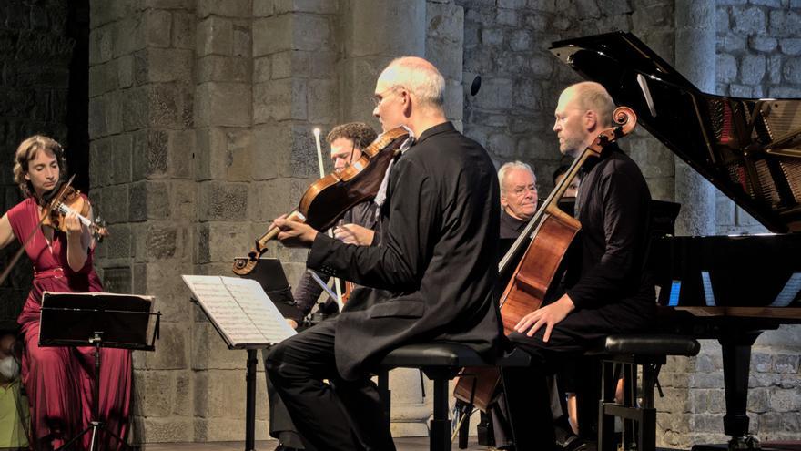 La celebració dels 25 anys del Quartet Casals tanca la Schubertíada