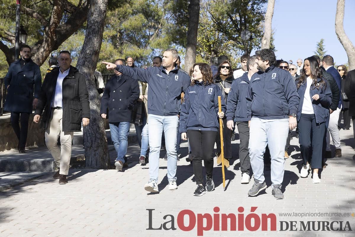 Así ha sido la visita de Isabel Díaz Ayuso a Caravaca de la Cruz