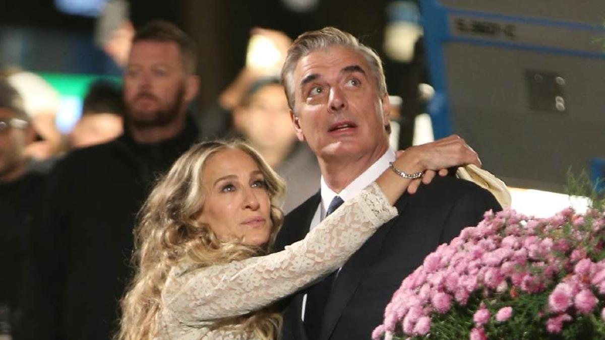 Carrie Bradshaw y Mr. Big en 'And Just Like That'