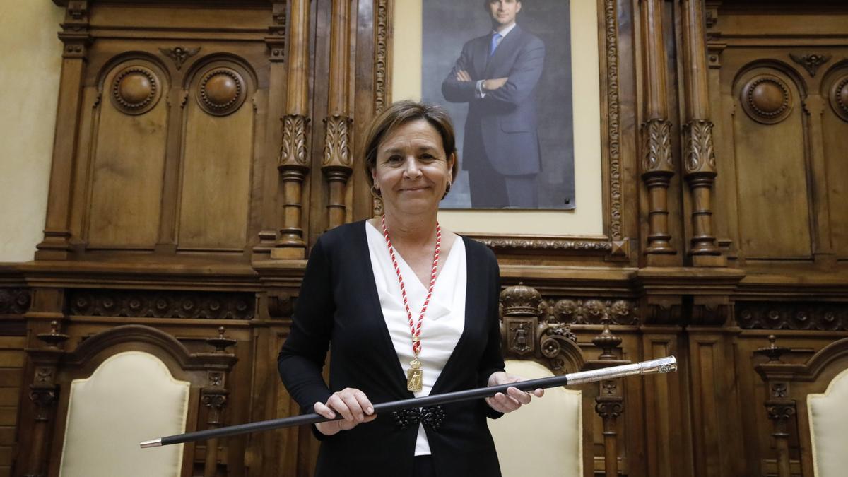 Carmen Moriyón, Alcaldesa de Gijón.