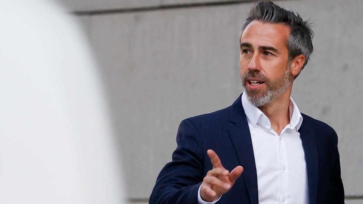 Jorge Vilda, el día que declaró ante el juez de la Audiencia Nacional por las coacciones a Jenni Hermoso