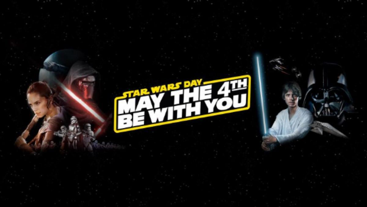 Imagen del Star Wars Day en las redes.