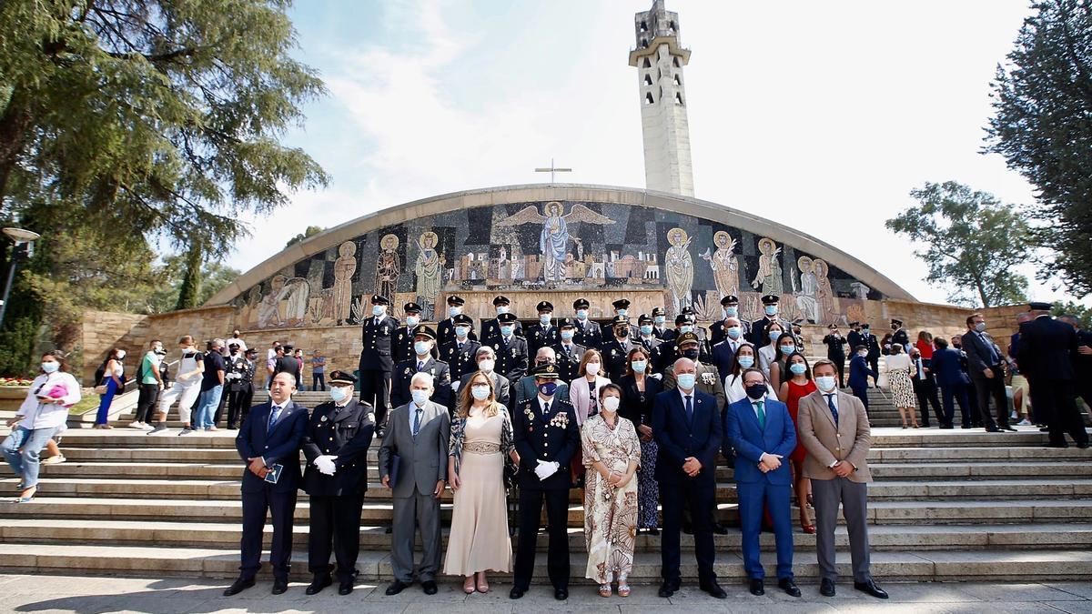 La Policía Nacional celebra el día de los Ángeles Custodios