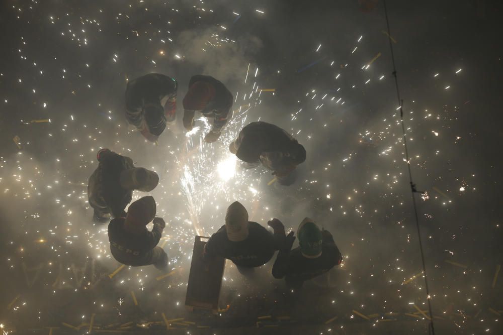 La Cordà de Paterna, en la que se disparan miles de cohetes.