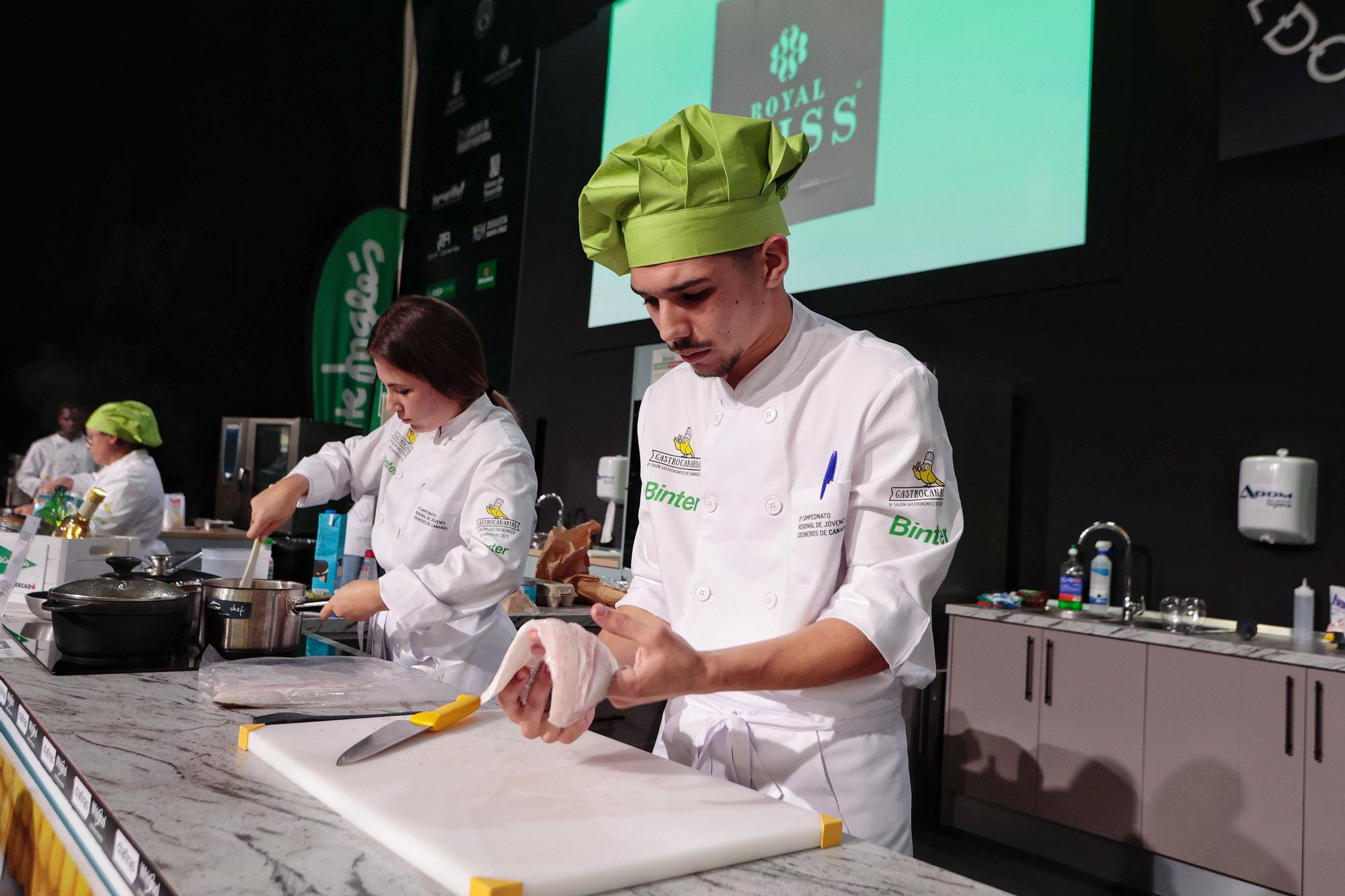 Concurso de Jóvenes Cocineros 2023 en GastroCanarias