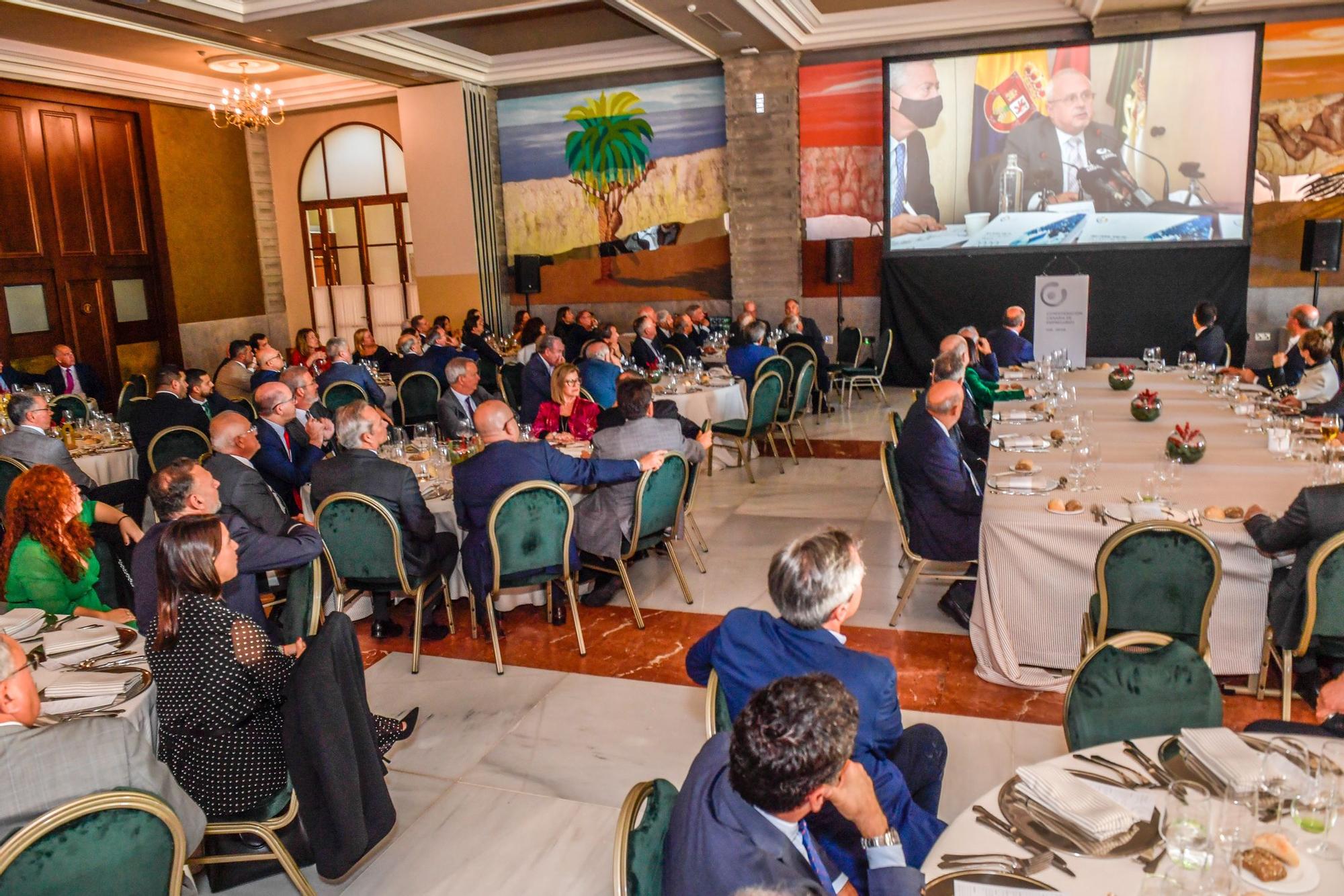 Brindis navideño de la Confederación Canaria de Empresarios