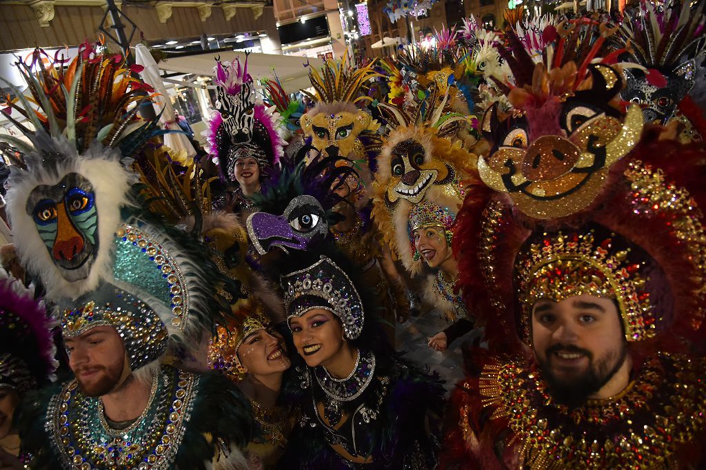 Las imágenes del pregón de 'El Sevilla' para dar comienzo al Carnaval de Cartagena 2023