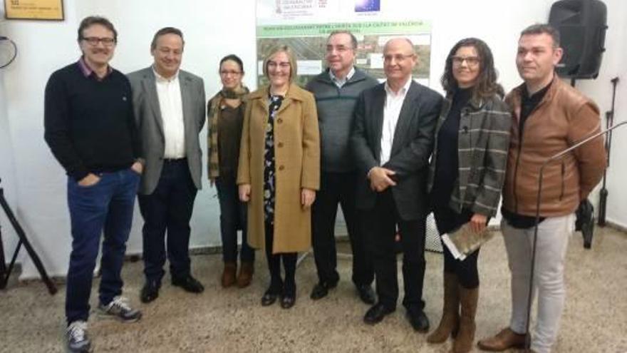 La nueva vía ciclopeatonal unirá València con seis pueblos de la comarca