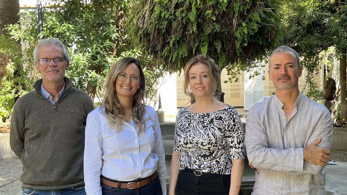 David Ramos, Pilar Gil, Bilma Diaz y José Farrujia.