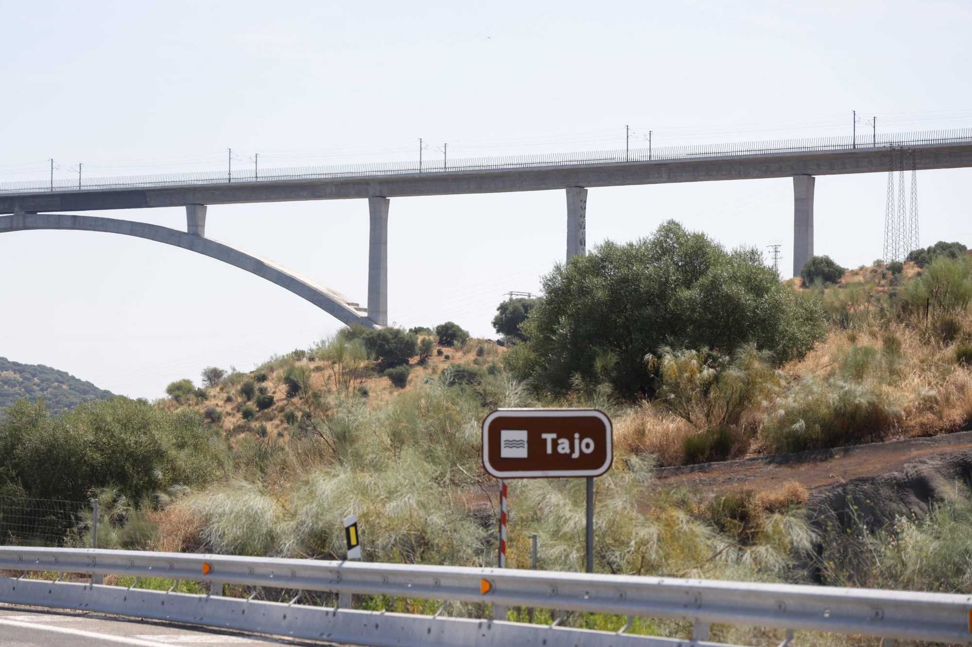 El viaducto sobre el Tajo de Cáceres