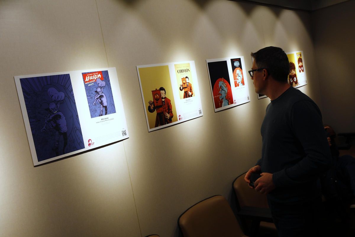 Una imagen de la exposición inaugurada este lunes en el Ámbito Cultural de El Corte Inglés de Independencia.