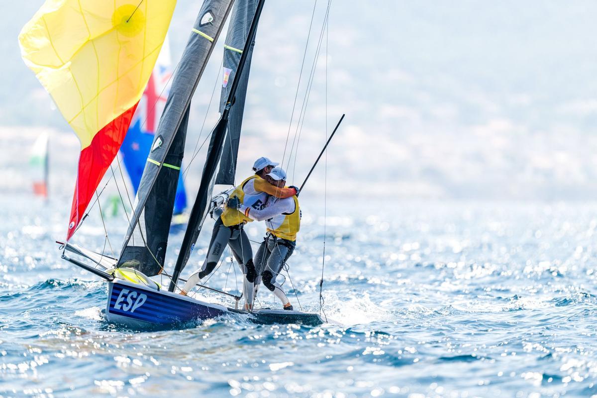 DIEGO BOTÍN Y FRORIÁN TRITTEL: MEDALLA ORO EN VELA