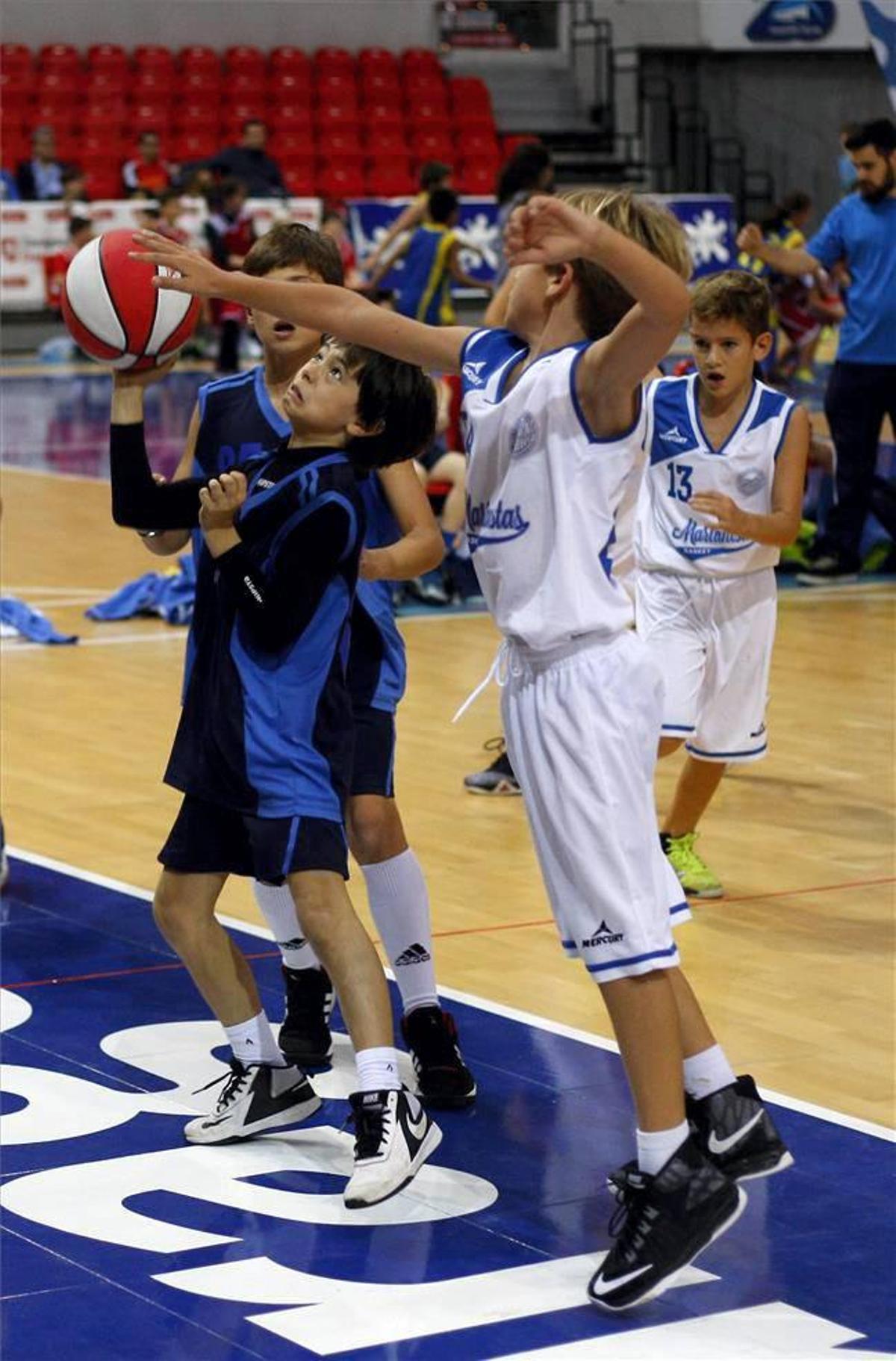 Día del Minibasket en el Príncipe Felipe