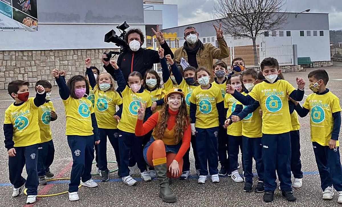 Vilallonga A Santa Anna, visita inesperada, un repte i un club