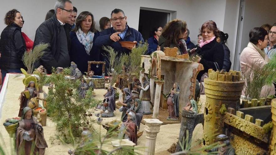 El belén municipal ya está expuesto en el Convento de San Francisco