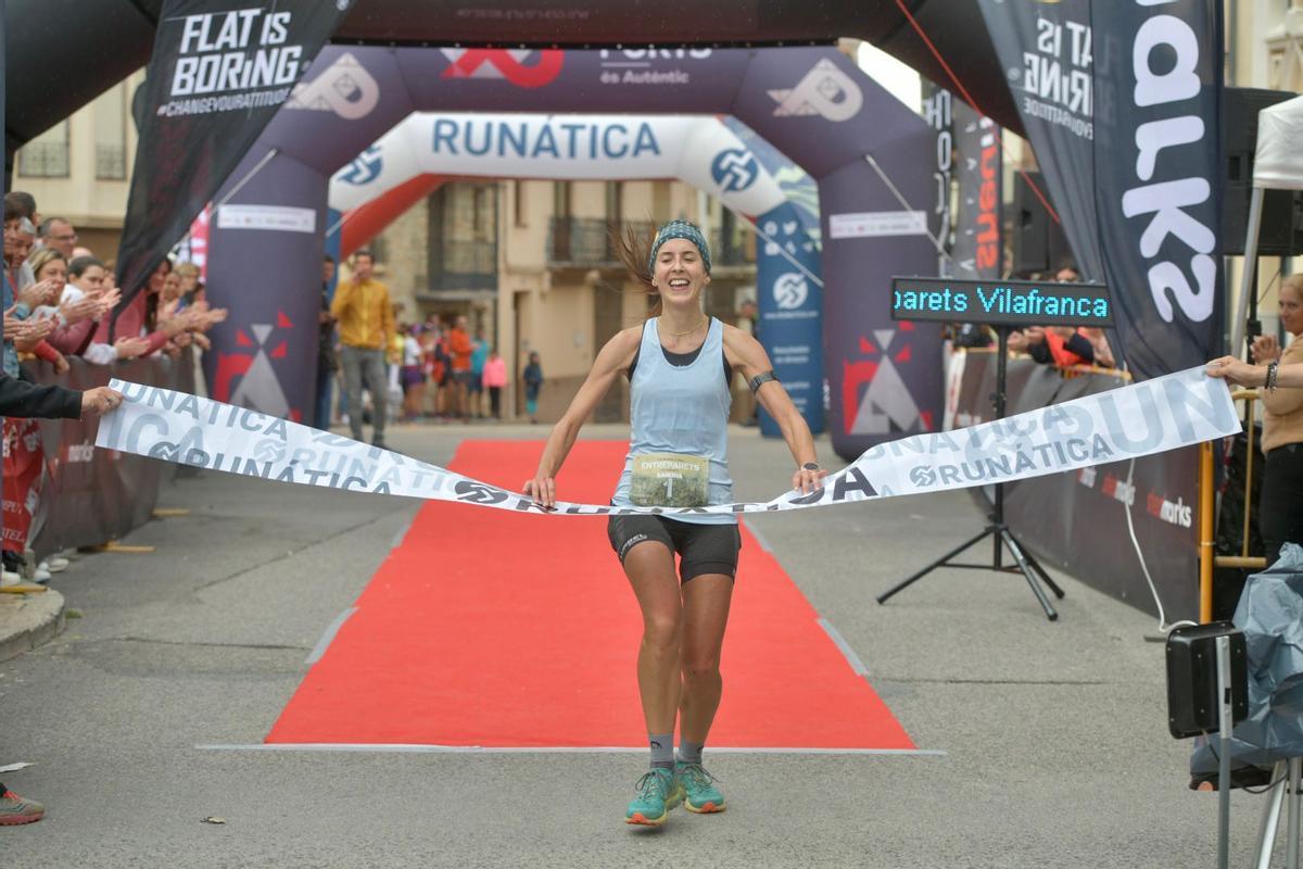 Sandra Lafuente, ganadora del Entreparets 2023.