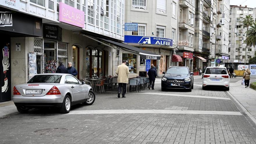 Más de 170 denuncias en tres meses por transitar en las áreas peatonales de Pontevedra