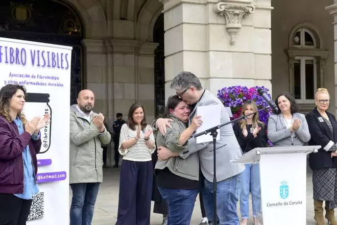 Acto por el Día Mundial de la Fibromialgia en A Coruña