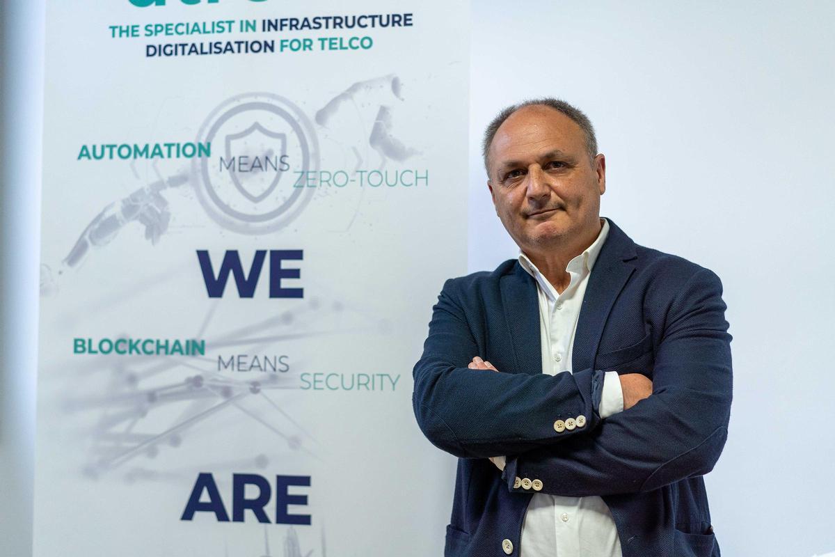 Jesús del Estad, al frente de la empresa Atrebo, que fundó hace 15 años.