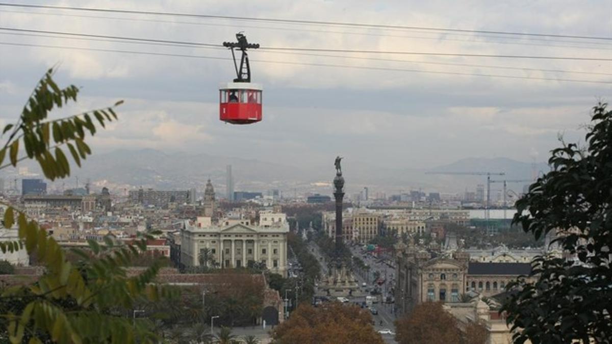 El teleférico de Montjuïc