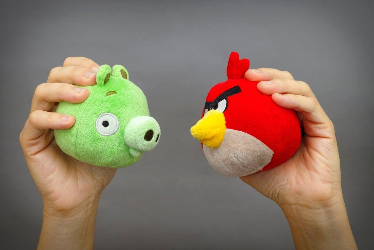 Los pájaros más cabreados