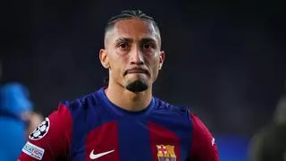 El mensaje en catalán de Raphinha tras la eliminación ante el PSG