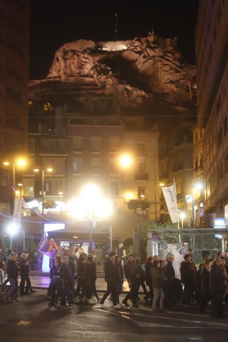 Manifestación del 8M en Alicante