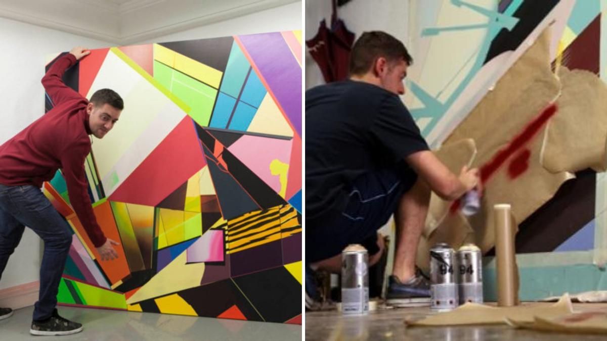 Gonzalo Fuentes, artista malagueño.