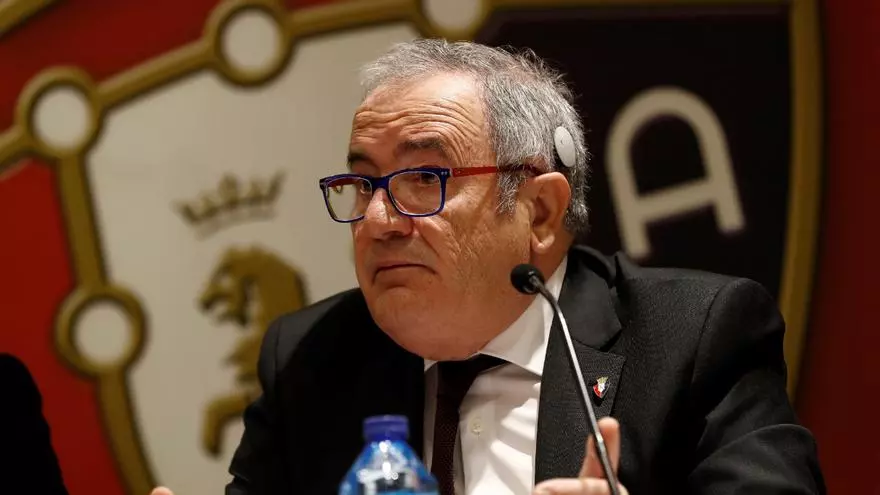 El presidente de Osasuna 'estalla' por el gol anulado ante el Barça: "Que no nos perjudiquen"