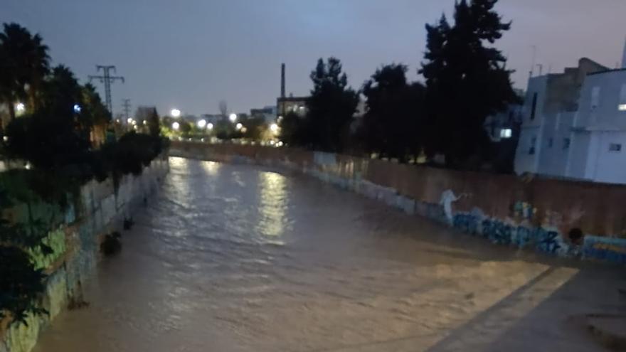 Barranco del Poio a Massanassa, aquest diumenge a la tarda.