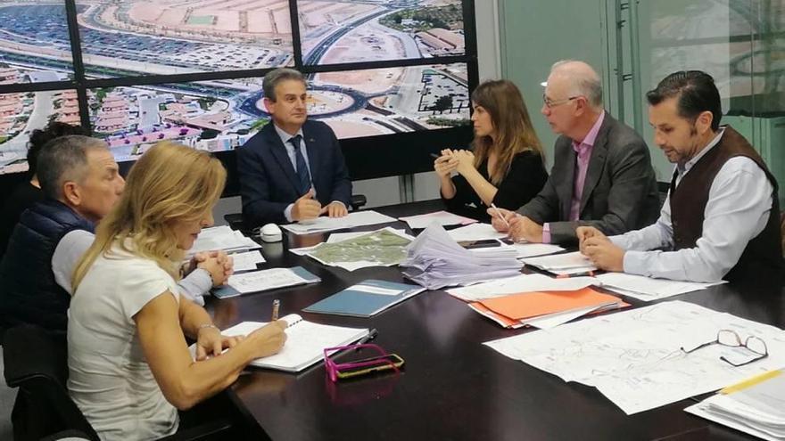 Reunión de la comisión de seguimiento celebrada en la Consejería.