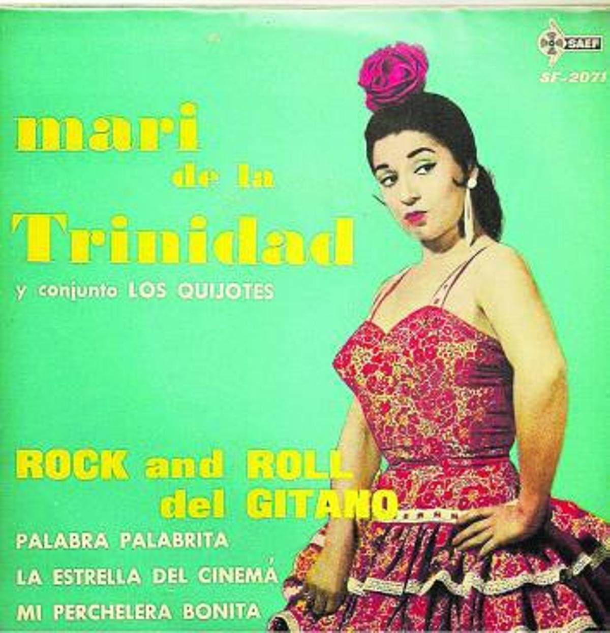 Carátula del disco de Mari de La Trinidad.