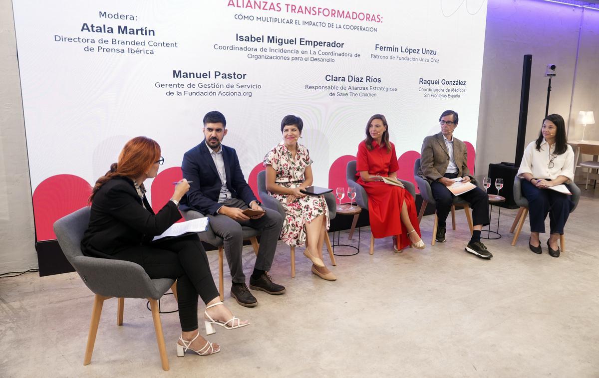 Momento de la mesa redonda.