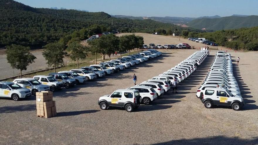 Suzukis per a la campanya forestal