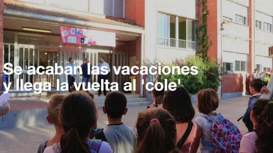 Las vacaciones se terminan y llega la vuelta al cole