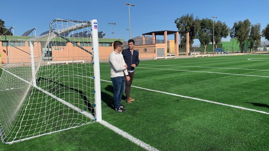 El polideportivo el Molino de Bigastro estrena tres campos de fútbol