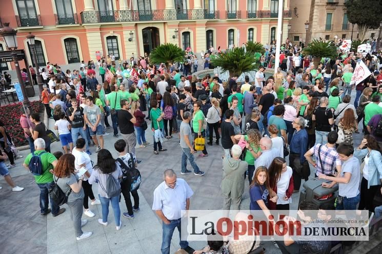 Manifestación contra la LOMCE en Murcia